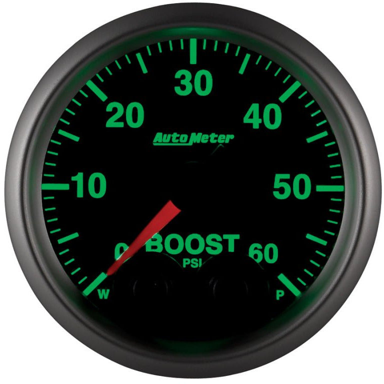 Autometer Elite 52mm 0-60 PSI Boost Peak & Warn w/ Electronic Control Gauge AutoMeter Gauges