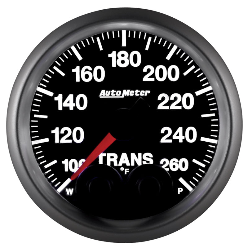 Autometer Elite 52mm 100-260 Degress F Trans Temperature Peak and Warn Gauge w/ Electonic Control AutoMeter Gauges