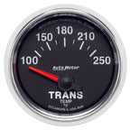 Autometer GS 52mm 100-250 Degree F Short Sweep Electronic Transmission Temperature Gauge AutoMeter Gauges