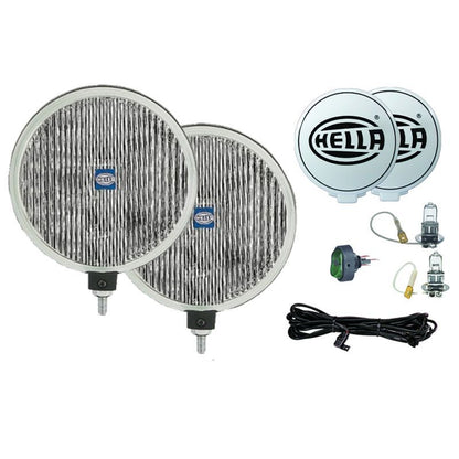 Hella 500 Series 12V H3 Fog Lamp Kit Hella Fog Lights