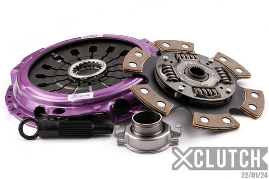 XClutch 01-04 Mitsubishi Eclipse Spyder GT 3.0L Stage 2R Extra HD Sprung Ceramic Clutch Kit