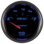 Autometer Cobalt 66.7mm 0-90 ohms Fuel Level Gauge AutoMeter Gauges