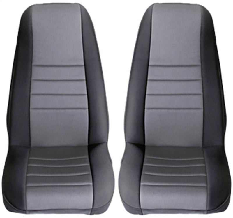 Rugged Ridge Neoprene Front Seat Covers 97-02 Jeep Wrangler TJ Rugged Ridge Seats