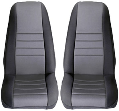 Rugged Ridge Neoprene Front Seat Covers 97-02 Jeep Wrangler TJ Rugged Ridge Seats