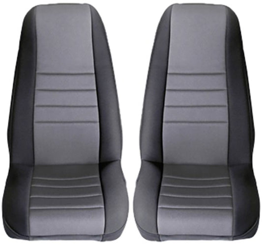 Rugged Ridge Neoprene Front Seat Covers 97-02 Jeep Wrangler TJ Rugged Ridge Seats