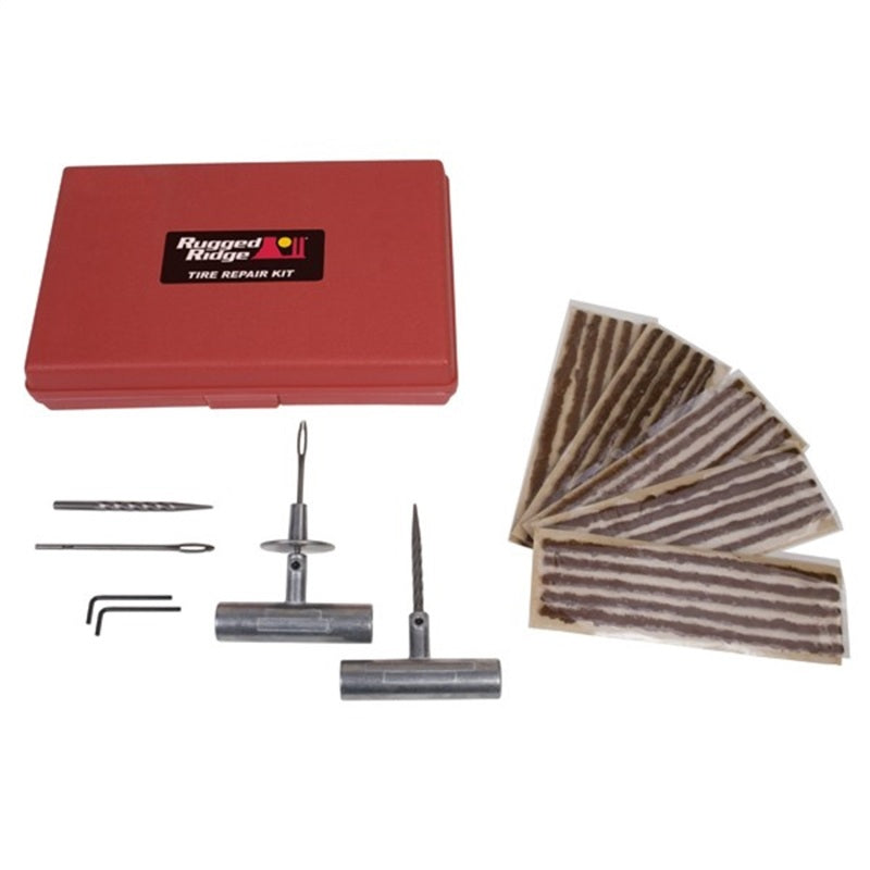 Rugged Ridge Tire Plug Repair Kit for Off-road Rugged Ridge Spare Tire Carriers