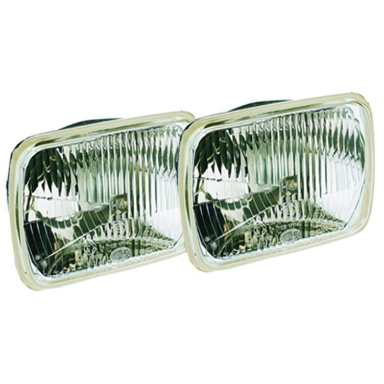 Hella Vision Plus 8in x 6in Sealed Beam Conversion Headlamp Kit (Legal in US for MOTORCYLCES ONLY) Hella Driving Lights