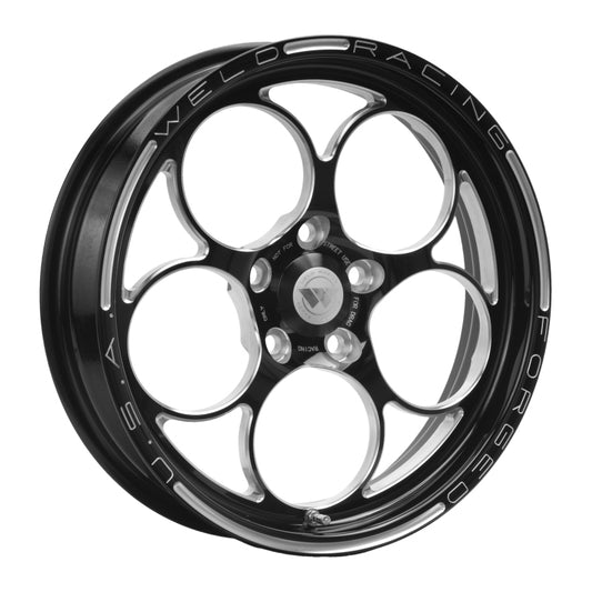 Weld Magnum 1-Piece 17x4.5 / 5x4.75 BP / 2.25in. BS Black Wheel - Non-Beadlock Weld Wheels - Forged