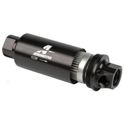 Aeromotive In-Line Filter - AN-10 / AN-06 Dual Outlet Aeromotive Fuel Filters