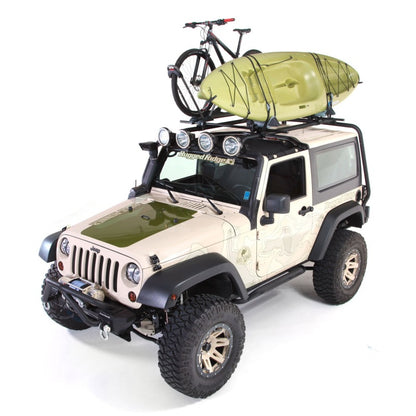 Rugged Ridge 07-18 Jeep Wrangler 2-Door Sherpa Roof Rack Kit Rugged Ridge Roof Rack