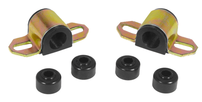 Prothane 90-94 Mitsubishi Eclipse Rear Sway Bar Bushings - 20mm - Black