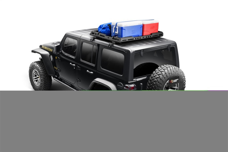 Rugged Ridge 18-21 Wrangler JL/Gladiator Roof Rack w/ Basket HT Rugged Ridge Roof Rack