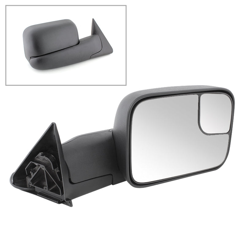 Xtune Dodge Ram 94-97 Manual Extendable Power Adjust Mirror Right MIR-DRAM94-PW-R SPYDER Side Mirrors