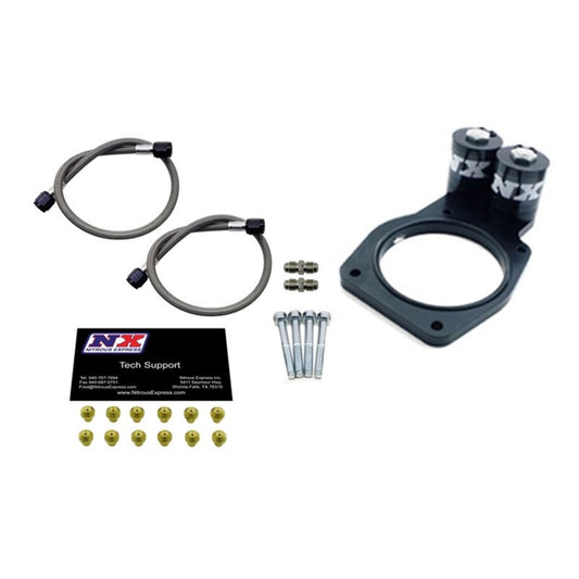 Nitrous Express 10-15 Chevrolet Camaro (5th Gen) EFI Nitrous Plate Conversion w/Attached Solenoids