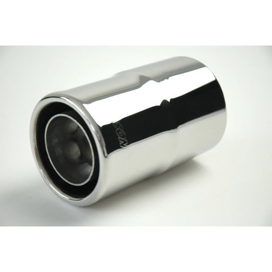 Gibson Marine Power Tip Muffler (Pair) - 4in Inlet/6.75in Length - Stainless Gibson Muffler