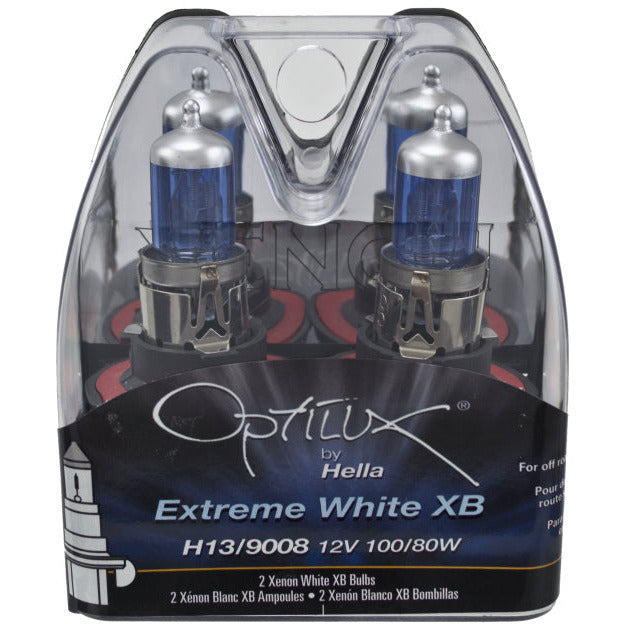 Hella Bulb H13 9008 12V 100/80W XEN WHT XB (2) Hella Bulbs