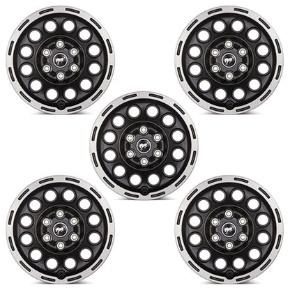 Ford Racing 21-23 Bronco 17x8.0 Wheel Kit - Machined Face