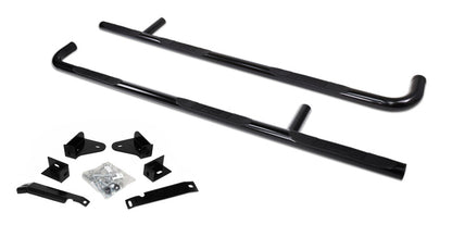 Go Rhino 14-19 Chevrolet Silverado 1500 LD Classic CC 5.8ft Bed 6000 Series SideSteps - W2W - Black