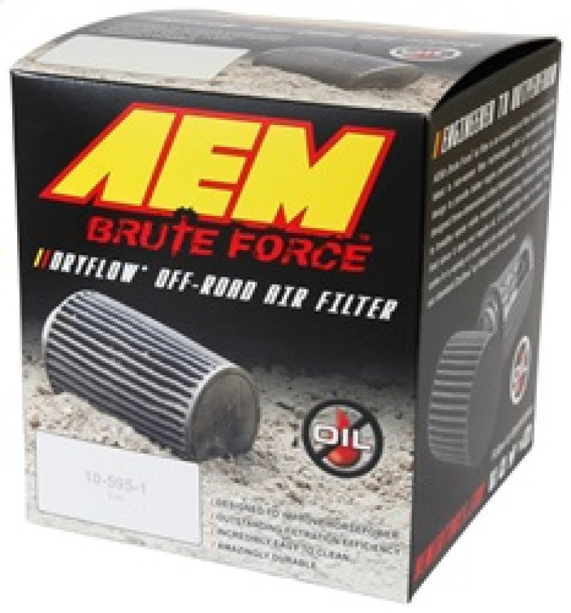 AEM Dryflow 3.25in. X 5in. Round Tapered Air Filter