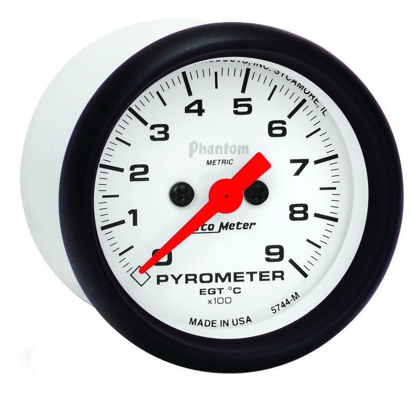 Autometer Phantom FSE 52mm 0-900 Deg C Electronic Guage Kit AutoMeter Gauges