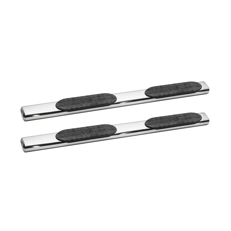 Westin 2007-2018 Toyota Tundra CrewMax PRO TRAXX 6 Oval Nerf Step Bars - SS