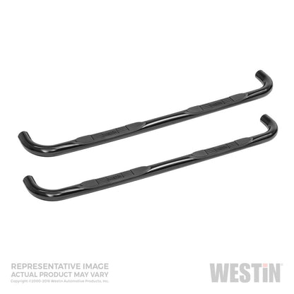 Westin 2004-2008 Ford/Lincoln F-150 SuperCrew E-Series 3 Nerf Step Bars - Black