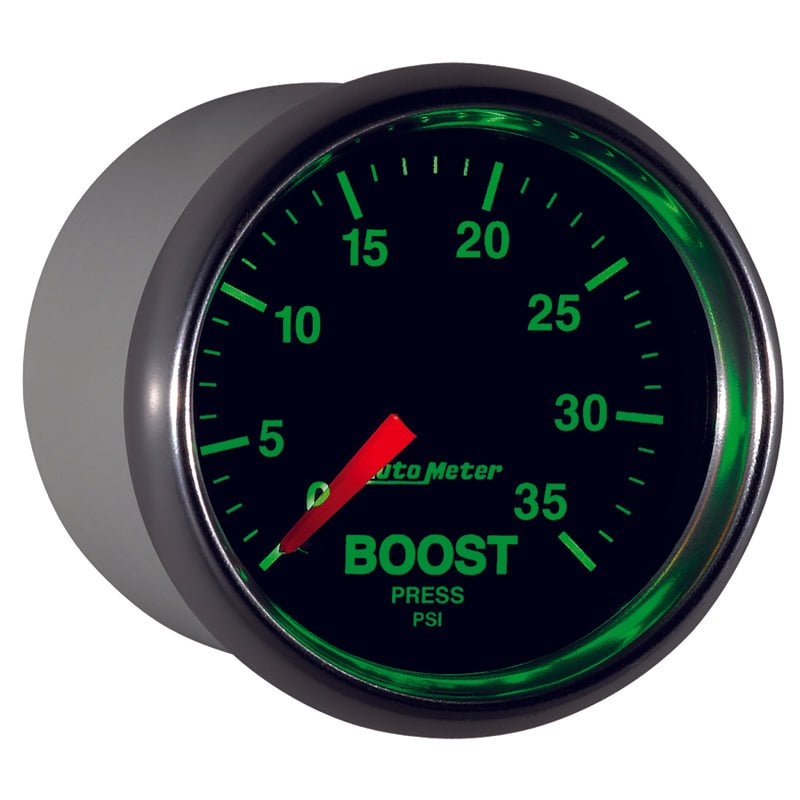 AutoMeter GS 2 1/16 inch 35PSI Mechanical Boost Gauge AutoMeter Gauges