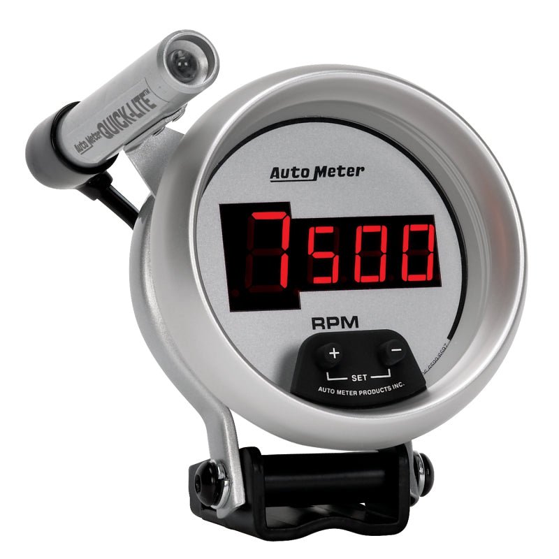 Autometer Ultra-Lite 3-3/4in 10000 RPM Digital Mini-Monster Tachometer AutoMeter Gauges