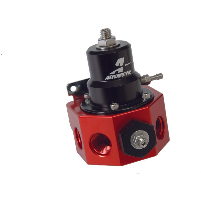 Aeromotive Double Adjustable Carbureted Regulator for Belt Drive Fuel Pump Aeromotive Fuel Pressure Regulators