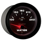 Autometer Phantom II 2-5/8in 100-250 Degrees F Electrical Water Temperature Gauge AutoMeter Gauges