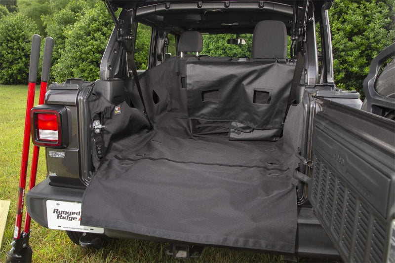 Rugged Ridge C3 Cargo Cover 18-22 Jeep Wrangler JL 4dr (Excl. 4XE Models) Rugged Ridge Car Covers