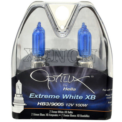 Hella HB3 9005 12V 100W Xenon White XB Bulb (Pair) Hella Driving Lights