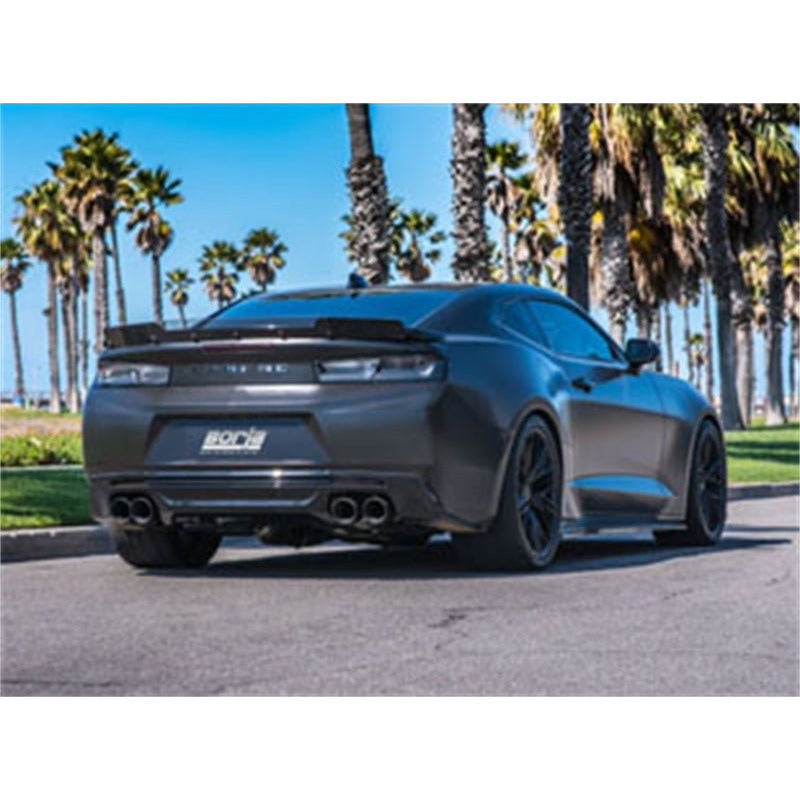 Borla 2016-2018 Chevrolet Camaro SS AT/MT RWD Ceramic Black S-Type Exhaust (w/ Dual Mode Valves) Borla Axle Back