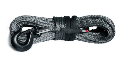 Rugged Ridge Synthetic Winch Line Dark Gray 25/64in x 94 Ft Rugged Ridge Winch Kit