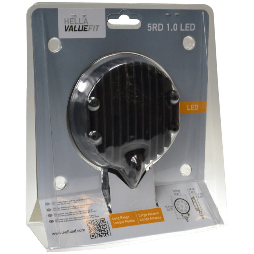 Hella ValueFit Work Light 5RD 1.0 LED MV LR LT Hella Work Lights