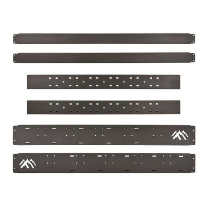 Westin Overland Cargo Rails 57in - Textured Black