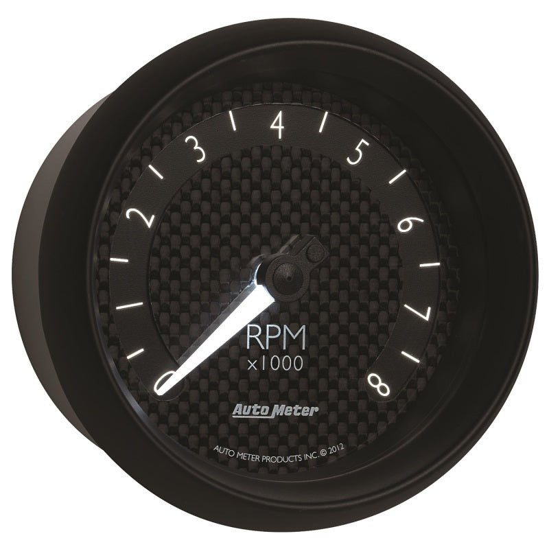 Autometer GT Series 3-3/8in In Dash 8K RPM Tachometer AutoMeter Gauges