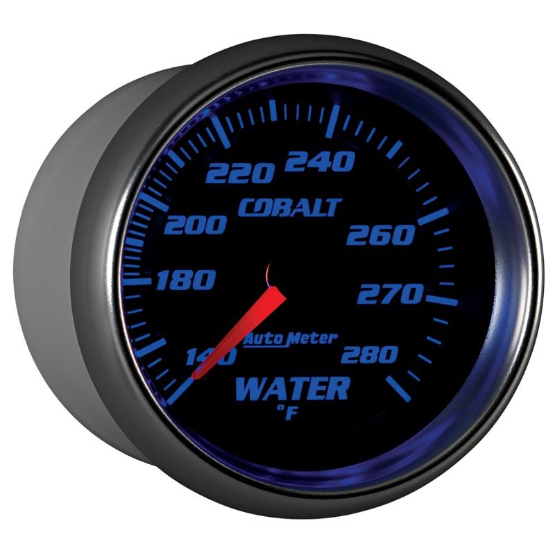 Autometer Cobalt 66.7mm 140-280 degree F. Water Temprature  Gauge AutoMeter Gauges
