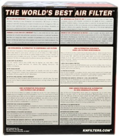 K&N Replacement Air Filter FORD CONTOUR SVT; V6-2.5L 1998