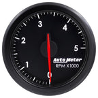 Autometer Airdrive 2-1/6in Tachometer Gauge 0-5K RPM - Black AutoMeter Gauges