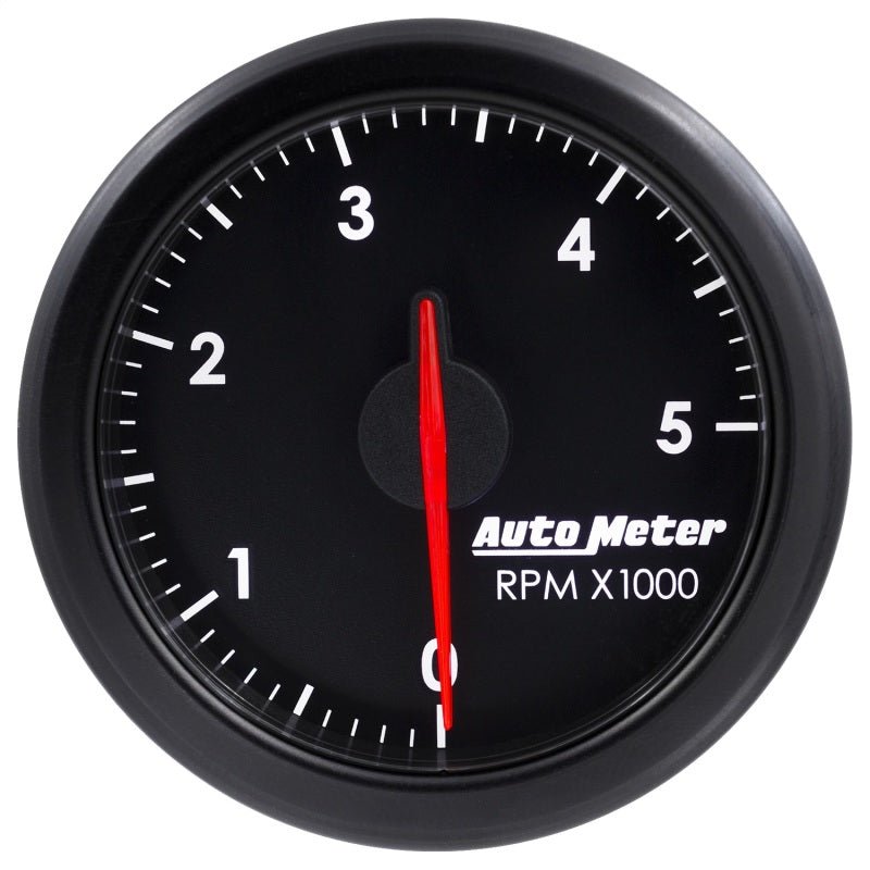 Autometer Airdrive 2-1/6in Tachometer Gauge 0-5K RPM - Black AutoMeter Gauges