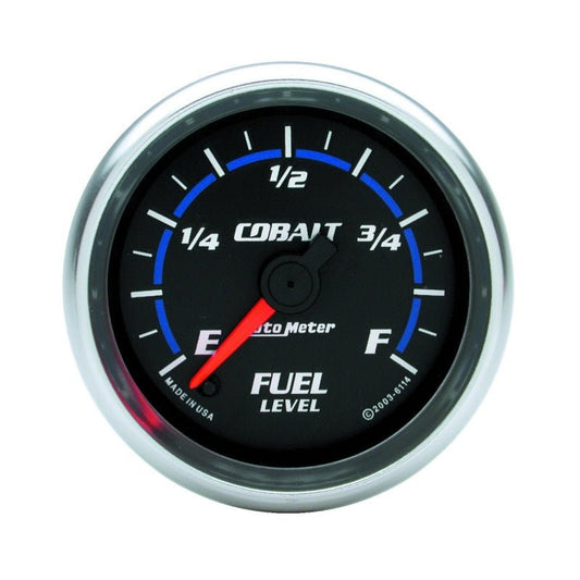 Autometer Cobalt 52mm E-F FSE Fuel Level Gauge AutoMeter Gauges