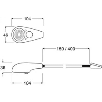 Hella Interiorlamp 150 Bic Md931V Black 2Ja Hella Interior Lighting