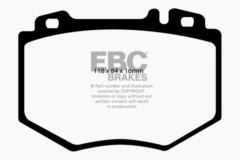 EBC Brakes Greenstuff 2000 Series Sport Pads