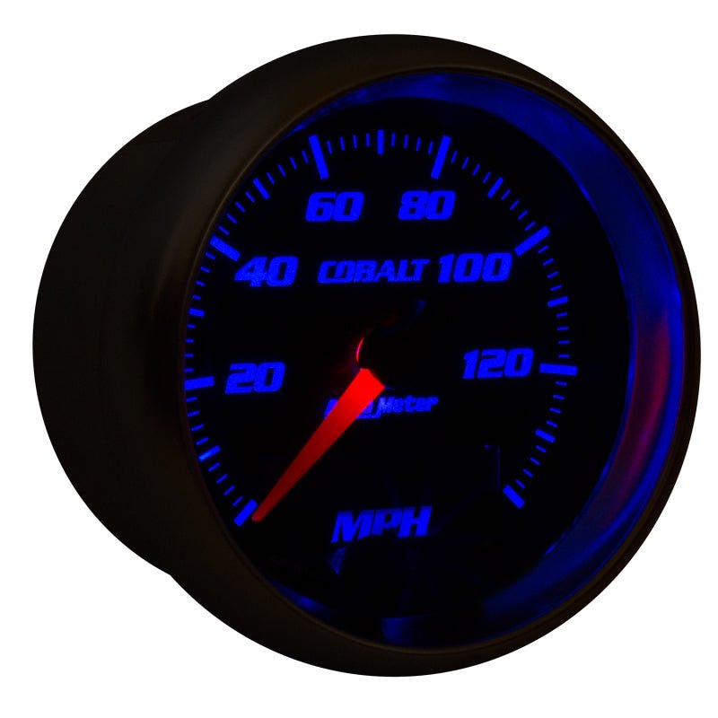 Autometer Cobalt 3-3/8in 0-140MPH In-Dash Electronic GPS Programmable Speedometer AutoMeter Gauges