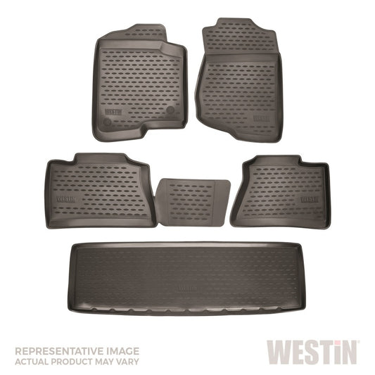 Westin 2015-2016 Chevrolet Tahoe Profile Floor Liners 6pc - Black