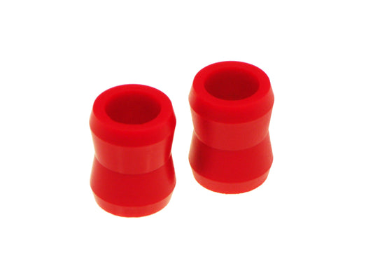 Prothane Universal Shock Bushings - Hourglass - 3/4 ID - Red