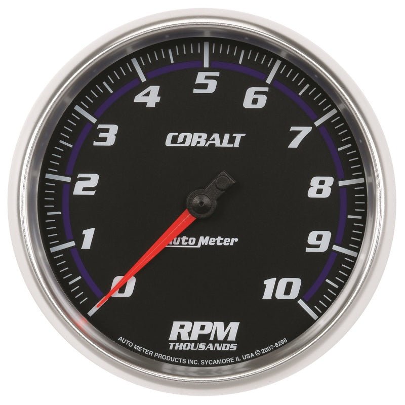 Autometer Cobalt 5in 10,000RPM In-Dash Tachometer AutoMeter Gauges