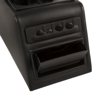 Rugged Ridge Ultimate Locking Console Black 76-95 Jeep CJ / Jeep Wrangler Rugged Ridge Dash & Interior Trim