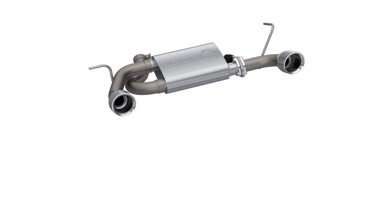 QTP 2018 Jeep Wrangler JL 304SS Screamer Cat-Back Exhaust 4DR w/4in Tips